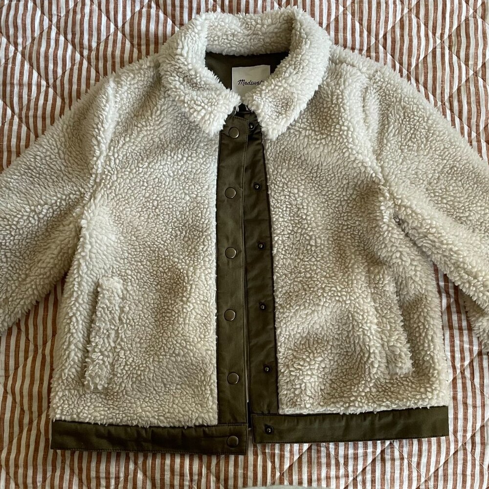 Madewell fleece jacket